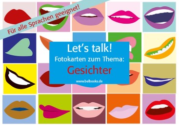 Let's Talk! Fotokarten 'Gesichter' - Let's Talk! Flashcards 'Faces'