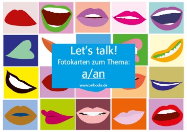 Let's Talk! Fotokarten 'a and an' - Let's Talk! Flashcards 'a and an'