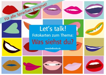 Let's Talk! Fotokarten 'Was siehst du?' - Let's Talk! Flashcards 'What can you see?'