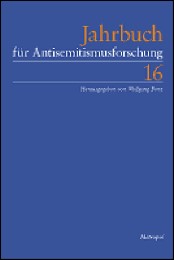 Jahrbuch für Antisemitismusforschung 16 (2007)