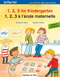 1,2,3 im Kindergarten - 1,2,3 a l'ecole maternelle - Cover