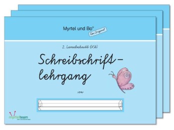 'Myrtel und Bo' - Klasse 1 - Paket: Schreibschriftlehrgang - Heft 2 - 4 - VA