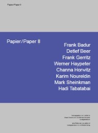 Papier / Paper II