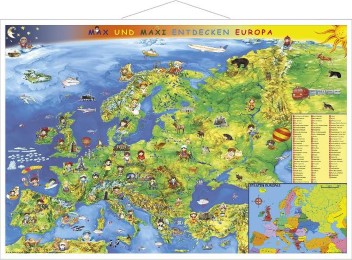 Kindereuropakarte