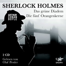 Sherlock Holmes - Das Grüne Diadem/Die fünf Orangenkerne - Cover