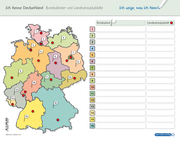 Ich kenne Deutschland - Bundesländer und Landeshauptstädte - Abbildung 1