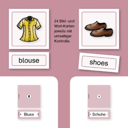 Meine Lesedose Englisch 2 - Clothes - Grundwortschatz Deutsch - Englisch - Abbildung 1