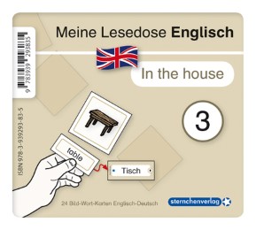 Meine Lesedose Englisch 3 - In the house - Grundwortschatz Deutsch - Englisch