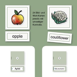 Meine Lesedose Englisch 7 - Fruits and vegetables - Grundwortschatz Deutsch - Englisch - Abbildung 1