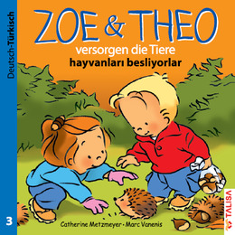 Zoe & Theo versorgen die Tiere/Zoe ve Theo hayvanlari besliyorlar