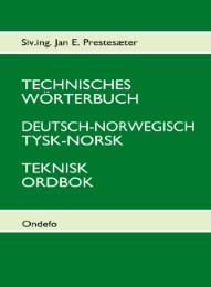 Technisches Wörterbuch Deutsch - Norwegisch