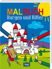 Malbuch Burgen und Ritter