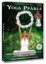 Yoga Pearls Geschenk Box mit Mantra CD Kundalini Yoga Mantras + Yoga Armband Yog