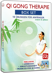 Qi Gong Therapie Box Set: 18 Übungen für Anfänger - Cover