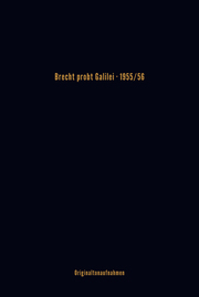 Brecht probt Galilei - Cover