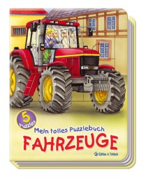Mein tolles Puzzlebuch - Fahrzeuge - Cover