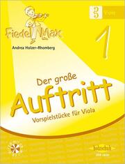 Der grosse Auftritt 1 Viola (mit CD) - Cover