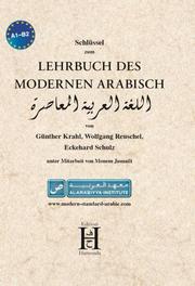 Schlüssel zum Lehrbuch des modernen Arabisch - Cover