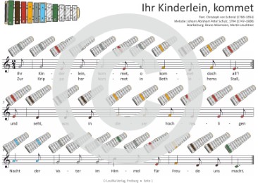 Einfacher!-Geht-Nicht: 24 Weihnachtslieder für das SONOR GS PLUS Glockenspiel (F+Bb) - Abbildung 1