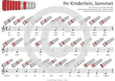 Einfacher!-Geht-Nicht: 24 Weihnachtslieder für die SONOR Sopran Glockenspiele - Abbildung 1