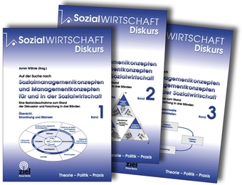 Wöhrle, Armin (Hrsg.): Auf der Suche nach Sozialmanagementkonzepten und Managementkonzepten für und in der Sozialwirtschaft. Gesamtausgabe Band 1-3 - Cover