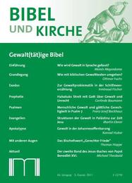 Bibel und Kirche / Gewalt(tät)ige Bibel - Cover