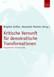 Kritische Vernunft für demokratische Transformationen - Cover