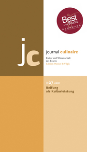 journal culinaire. Kultur und Wissenschaft des Essens - Cover