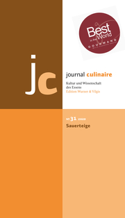 journal culinaire. Kultur und Wissenschaft des Essens - Cover