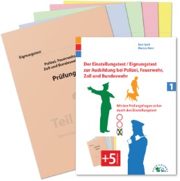 Der Einstellungstest/Eignungstest zur Ausbildung bei Polizei, Feuerwehr, Zoll und Bundeswehr - Cover