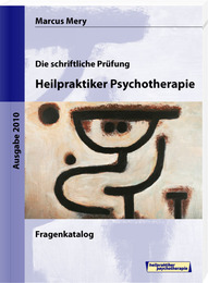 Die schriftliche Prüfung Heilpraktiker Psychotherapie - Cover