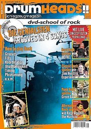 drumheads!! Songbook mit DVD Vol.1: School of Rock