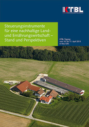 Steuerungsinstrumente für eine nachhaltige Land- und Ernährungswirtschaft - Cover