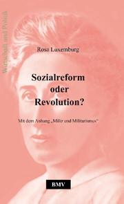 Sozialreform oder Revolution? - Cover