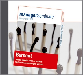 Burnout - managerSeminare Audio-Dossier - Cover
