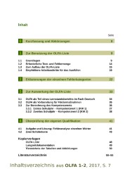 OLFA 1-2: Oldenburger Fehleranalyse für die Klassen 1 und 2. - Abbildung 3