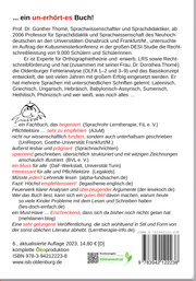 Abc und andere Irrtümer über Orthographie, Rechtschreiben, LRS/Legasthenie - Abbildung 8