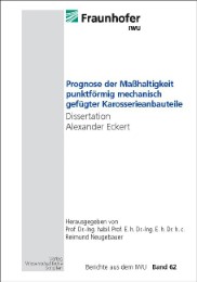 Dissertation Eckert, Alexander /Berichte aus dem IWU Bd.62 - Cover