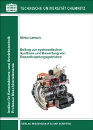 Dissertation Mirko Leesch, TU Chemnitz, Fakultät für Maschinenbau