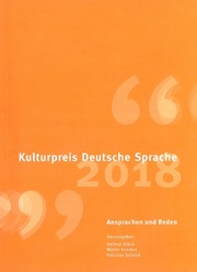 Kulturpreis Deutsche Sprache