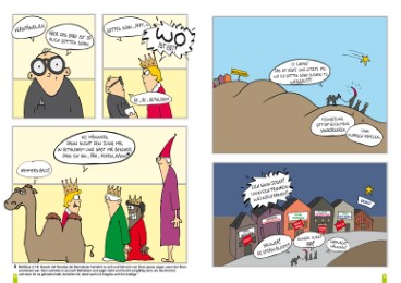 Die Weihnachtsgeschichte - ET KÖMMT! - Illustrationen 1