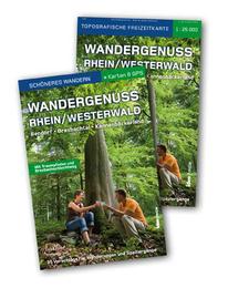 Wandergenuss Rhein-Westerwald - Start-Set mit Buch und Karte 1: 25000