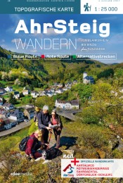 AhrSteig Wandern - Topografische Wanderkarte 1:25000