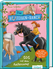 Die Hufeisen-Ranch - SOS im Reitercamp - Cover
