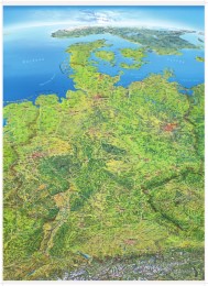 Panoramakarte Deutschland - Abbildung 1
