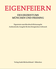 Eigenfeiern des Erzbistums München und Freising - Cover