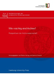 Wie mächtig sind Archive? - Cover