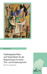 Psychologische Mess- und Testverfahren für die Begutachtung im Sozial-, Zivil- und Verwaltungsrecht - Cover