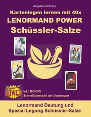 Kartenlegen lernen mit 40x LENORMAND POWER Schüssler-Salze