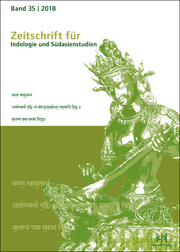 Zeitschrift für Indologie und Südasienstudien 35/2018